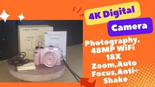 Capture Stunning Moments with KANORLEEY 4K Digital Camera | Perfect for Vlogging and Photography