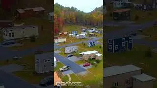 Beautiful Fall Day at Acony Bell Tiny House Village in WNC 🍁🏘✨ 