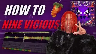 How 406ahmad Makes SAMPLE Beats for Nine Vicious (FL Studio Tutorial)