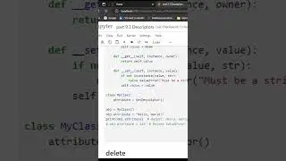 set method in python #python #set #methods #setter #shortsvideo #shorts