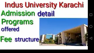 Indus University Karachi Admission last date | IU Admissions update |