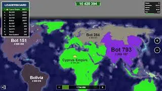 Conquering 512 Very Hard Bots Winning Strategy! Territory Games io - Territorial IO