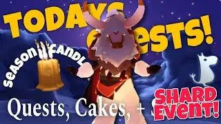 ALL Dailies - Season Candles, Quests, Treasure Cakes, and Shard Event - Vault of Knowledge Oct 24