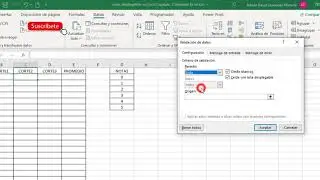como usar la Listas desplegables en Excel Cap 2 