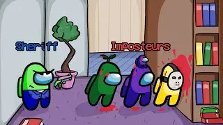 JE TUE LES 2 IMPOSTEURS ET LE JESTER EN SHERIFF !! Among Us FR