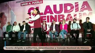 Al grito de fuera Carlos Zamarripa inicia precampaña Alma Alcaraz