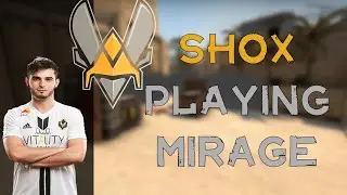 Team Vitality Shox playing CS:GO FACEIT on Mirage (twitch stream)