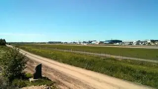 Flybe takeoff, EETN, 19.06.2013