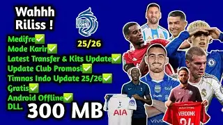 EFOOTBALL PES 2026 PPSSPP MOD BRI INDONESIAN & EUROPEAN LEAGUE 300 MB LIGHT SIZE NEW UPDATE 2025