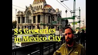$5 Groceries in Mexico City.