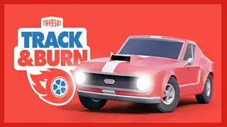 TRACK & BURN - GAMEPLAY / REVIEW - FREE STEAM GAME 🤑