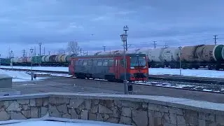 Рельсовый автобус РА1 - 0010 Набережные Челны — Светлое Озеро