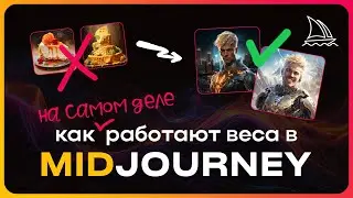💪 Как работаю веса (мультипромпты) в Midjourney