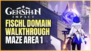 Fischl's Domain Walkthrough Guide (Maze 1) | Immernachtreich Apokalypse | Genshin Impact Version 2.8