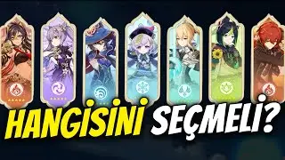 HANGİ ÜCRETSİZ 5* KARAKTERİ SEÇMELİ? | Genshin Impact Türkçe