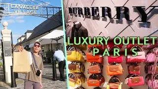 La Vallée Village Outlet Shopping Experience LUXURY OUTLET PARIS [Gucci Longchamp Burberry Lacoste]