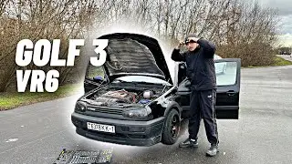 GOLF 3 НА ЛЕГЕНДАРНОМ VR6 - не доехал!(