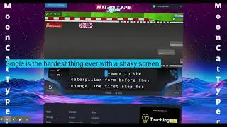 USING SHAKY SHAKY ON NITROTYPE!