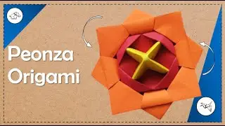Peonza/Perinola/Trompo de Papel🔄 - IDEA ORIGAMI✅