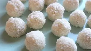 WHITE CHOCOLATE TRUFFLES // VEGAN // 5 INGREDIENTS