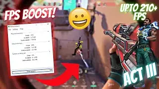Valorant ACT III: Complete Settings Guide for MAX FPS! (Fix LAG)
