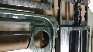 Аквапринт Сузуки SX4 в чёрное дерево.