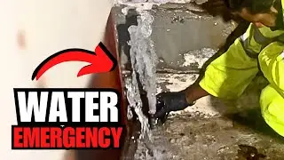 Emergency Water Main Break Repair... Neglected Hoarder House Part Sixteen
