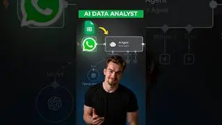 WhatsApp AI Agent analyzes Google Sheets, n8n tutorial without coding 