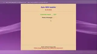 Bukti PS3 Auto HEN berhasil di HFW 4.85