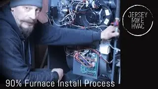 90%+ Furnace Install (Start to finish)
