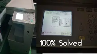 Canon IR 2520 Paper Jam  Problem Solving