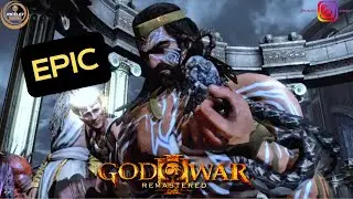 BOSS FIGHT POSEIDONE - GOD OF WAR III REMASTERED - FULL HD 60fps - PS5