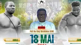 En direct Grand combat Doudou Sané vs ndiaga Dollé