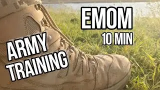 Emom: 10 min: 20 squats / 10 push ups