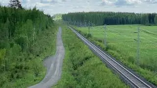|VR Transpoint| T 4501 (Nrl → Sul) with Russian wagons closing Niittylahti.