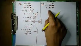 Compound interest ex-11b | Q1-4 | RS Aggarwal Solutions