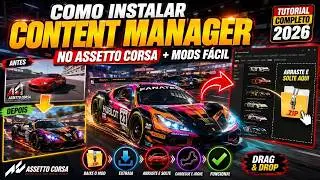 How to Install Content Manager for Assetto Corsa + Easy Mod Installation (2026 Tutorial)