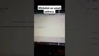 Do you know how to whitelist an email address? #tutorial #shorts #tech #gmail #owtech