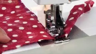 Лапка для обрезки края с боковым ножом AU-125