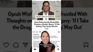 Oprah Winfrey chimes in on Ozempic Weight Loss
