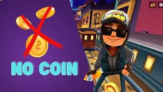 NO COIN: Let's practice #nocoin #subwaysurfers #gameplay