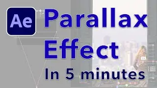 2.5D Parallax in 5 minutes - After Effects Tutorial