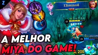 ESSE DIA FUI UM GÊNIO NA BUILD - MIYA GAMEPLAY | Mobile Legends