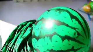 WATERMELON SHAPE BEACH BALL