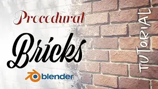 Procedural Bricks in Blender 2.8 - Br'cks Shader Tutorial