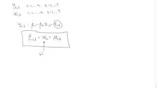 Error component model