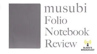 Musubi Folio Tomoe River Notebook Review