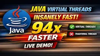 Java Virtual Threads Explained | Thread Pool vs Virtual Threads Benchmark