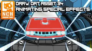 Draw Dat Asset: Creating/Animating Special effects (Mecha special effect Transformation)