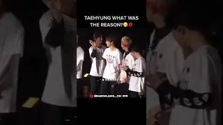 TAE WHAT WAS THE REASON..?😱🤷#bts #youtubeshorts #taekook #shortsfeed #shorts #viral #vkook #india 🇮🇳